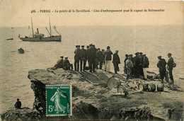 Pornic * La Pointe De La Noveillard * Lieu D'embarquement Pour Le Bateau Vapeur De Noirmoutier * La Fanfare - Pornic