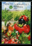 Turkey 2020 International Year Of Plant Health Stamp 1v MNH - Ungebraucht