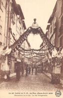 CPA 43 LE 29e JUBILE DE N.D.DU PUY DECORATIONS DE LA VILLE RUE GRANGEVILLE - Le Puy En Velay