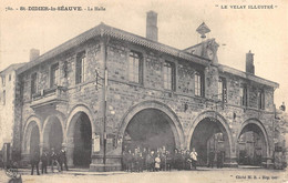 CPA 43 SAINT DIDIER LA SEAUVE LA HALLE - Sonstige & Ohne Zuordnung