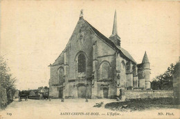 St Crépin Aux Bois * La Place De L'église Du Village - Autres & Non Classés