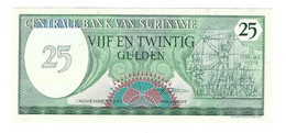 Suriname 25 Gulden 1952  127b  Unc - Suriname