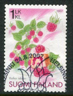 FINLAND 2007 Raspberries Used.  Michel  1860 - Used Stamps