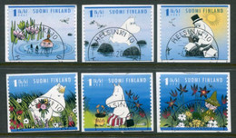 FINLAND 2007 Moomins VII Used.  Michel  1854-59 - Gebraucht