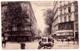 9498 - Paris ( XIIe ) - Rue Traversière ( Au Fond Le Métropolitain ) - Gondry éd. à Paris - - District 12