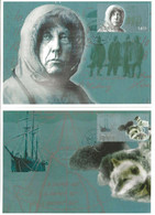 Norge Norway  2011 Entenary Of The Conquest Of The South Pole,  Roald Amundsen (1872-1928), Polar Explorer, And His Comp - Covers & Documents