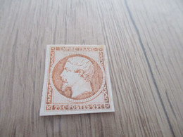 TP FRANCE Neuf Essai épreuve 25c Orange Clair Napoléon - Other & Unclassified