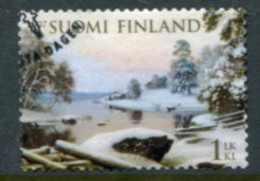 FINLAND 2007 Painting: Winter Landscape Used  Michel  1827 - Used Stamps