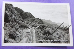 Cadeado Parana. Brasil Estrada De Ferro. Spoorweg Chemin De Fer. (Station? Gare?) RPPC: Real Picture Post Card - Trains