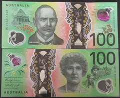 Australia 100 Dollars 2020 Polymer Issue P-66 UNCIRCULATED Lowe Kennedy Sign - 2005-... (billetes De Polímero)