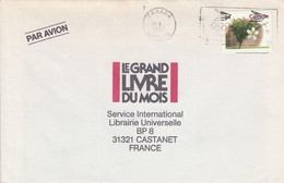 CANADA SEUL SUR LETTRE POUR LA FRANCE 1992 - Storia Postale