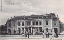 CPA Verviers - Société D'harmonie - Animé - Carte Voyagée - Verviers