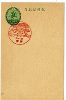 58512 - Japan - 1935 - 1.5S. GAKte M SoStpl  NISHINOMIYA - NEUBAU DES HANSHIN-PFERDERENNPLATZES - Ippica