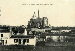 Aizenay * La Nouvelle église Vue Du Champ De Foire - Aizenay