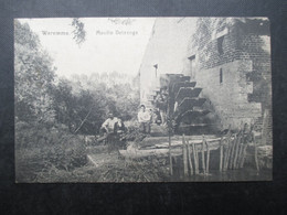 Delcampe - CP BELGIQUE (V2210) WAREMME (2 Vues) Moulin Dotrenge Marcophilie Jemeppe Sur Meuse Et Velaine Sur Meuse 1914 - Waremme