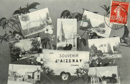 Aizenay * 1909 * Souvenir Du Village ! * 7 Vues - Aizenay