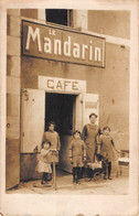 CPA 44 CARTE PHOTO LE POULIGUEN CAFE LE MANDARIN (au Verso CHAVANCE LE POULIGUEN - Le Pouliguen