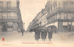 CPA 44 SAINT NAZAIRE LA RUE VILLE ES MARTIN - Saint Nazaire