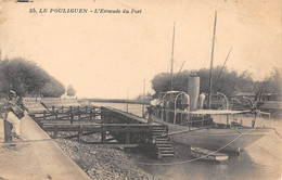 CPA 44 LE POULIGUEN ESTACADE DU PORT - Le Pouliguen