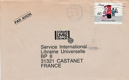 PORTUGAL SEUL SUR LETTRE POUR LA FRANCE 1992 - Covers & Documents