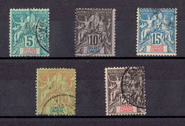 Grande Comore - N°4/8 OB De B à TTB - Used Stamps