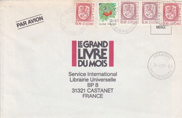 FINLANDE AFFRANCHISSEMENT COMPOSE SUR LETTRE POUR LA FRANCE 1992 - Covers & Documents