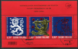 FINLAND 2006 150th Anniversary Of Finnish Stamps Block Used  Michel  Block 41 - Used Stamps