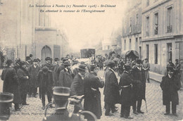 CPA 44 LES INVENTAIRES A NANTES 1906 SAINT CLEMENT EN ATTENDANT LE RECEVEUR - Nantes