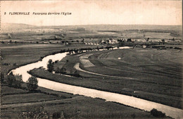 N°92149 -cpa Florenville -panorama Derrière L'église- - Florenville