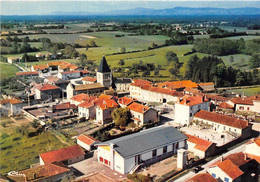 01-DOMPIERRE-SUR-VEYLE-VUE GENERALE AERIENNE - Non Classés