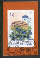 FINLAND 2006 Blueberries Used.  Michel  1814 - Used Stamps