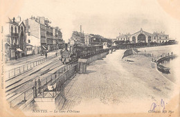 CPA 44 NANTES LA GARE D'ORLEANS - Altri & Non Classificati