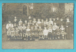 * Esneux (Liège - Luik - La Wallonie) * (Carte Photo - Fotokaart) * école Libre 21/10/1907, School, Classe, Enfants, TOP - Esneux