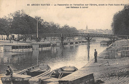 CPA 44 ANCIEN NANTES LES BATEAUX A LAVER - Nantes