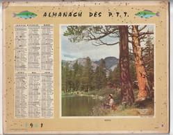 Almanach Des P.T.T. - 1961 - Repos - On Y Va - Petit Format : 1961-70