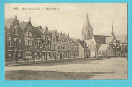 * Moorslede (West Vlaanderen) * (PIB - Drukkerij C. Vantomme - Hennebert) Marktplaats, Grand'Place, Café Den Blauwvoet - Moorslede