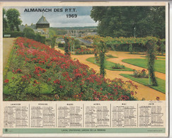 Almanach Des P.T.T. - 1969 -  Laval Jardin De Le Perrine - Courchevel (savoie) - Petit Format : 1961-70