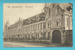 * Moorslede (West Vlaanderen) * (PIB - Drukkerij C. Vantomme - Hennebert) Kostschool, Pensionnat, Façade, Entrée - Moorslede