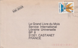 GRECE SEUL SUR LETTRE POUR LA FRANCE 1990 - Brieven En Documenten