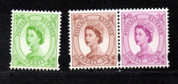 UK, GB, Great Britain, MNH, 1998, Michel 1739 - 1741, Queen Elizabeth, Definitives - Ungebraucht