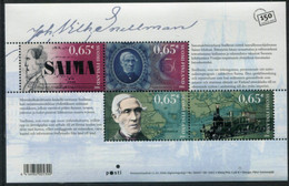 FINLAND 2006 Snellman Bicentenary Block MNH / **.  Michel  Block 39 - Unused Stamps
