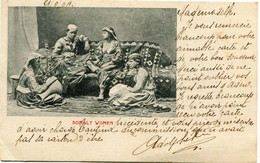 CARTE POSTALE -SOMALY WOMEN DEPART ADEN 2(1) JU 04 BY FRENCH MAIL POUR LA FRANCE - Aden (1854-1963)