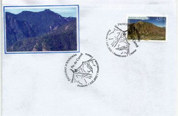 2022. PIC DE CARROI (2317 Mts), Nouveau Timbre Sur FDC , Haute Faciale. (Cim Del Carroi) - Briefe U. Dokumente