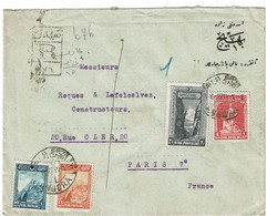 CTN80/D - TURQUIE LETTRE RECOMMANDEE ANGORA / PARIS 5/6/1927 - Lettres & Documents