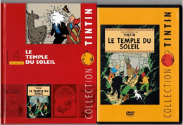 Tintin Hergé / Moulinsart 2010 Milou Chien Dog Cane Le Temple Du Soleil Capitaine Haddock N°4 DVD + Livret Explicatif - Cartoons