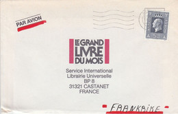 NORVEGE SEUL SUR LETTRE POUR LA FRANCE 1997 - Storia Postale