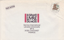 NORVEGE SEUL SUR LETTRE POUR LA FRANCE 1990 - Cartas & Documentos