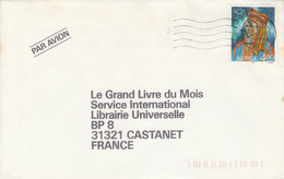 NORVEGE SEUL SUR LETTRE POUR LA FRANCE 1990 - Covers & Documents