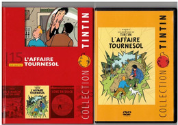 Tintin Hergé / Moulinsart 2010 Milou Chien Dog Cane L'Affaire Tournesol N°15 Capitaine Haddock DVD + Livret Explicatif - Dessin Animé