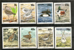 Oiseaux De Mer Des îles Marshall , Série De 8 Timbres Neufs ** , Année 1992. - Marshall Islands